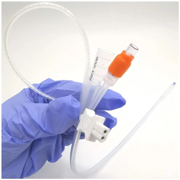 Silicone Foley Catheter with Temperature Sensor
