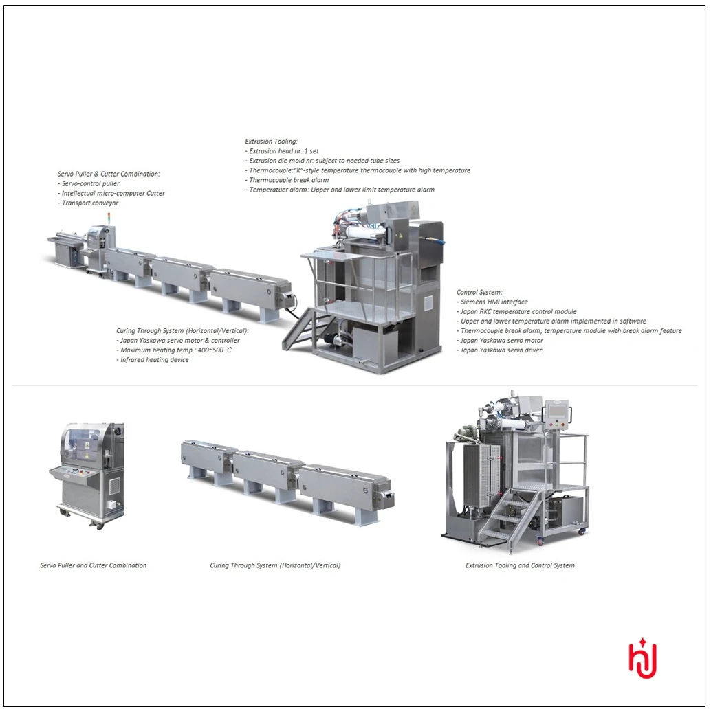 PVC Or Silicone Tube Extrusion Machine